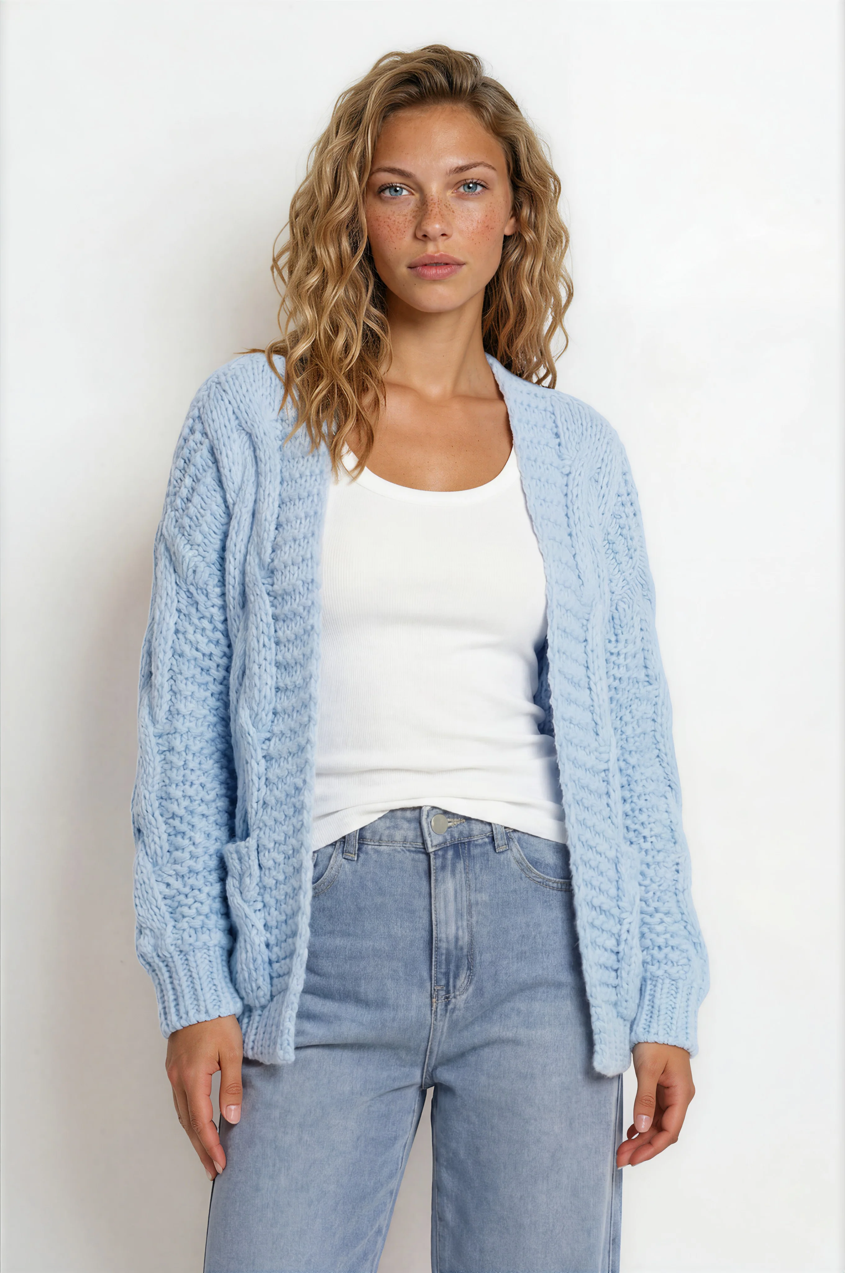 Kash Jeans - Relaxed Mid Rise Mum Jeans in Light Denim - Image 21